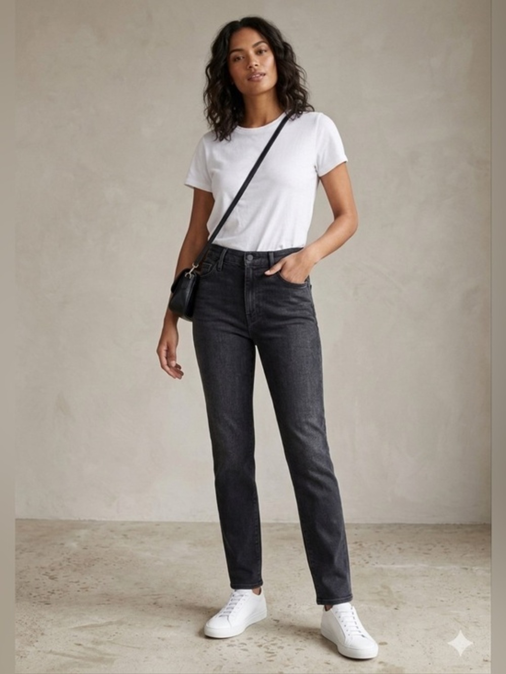 Mother Women’s 24 The Looker Night Hawk Black High Waist Jean Jeans 00 XXS 24x30